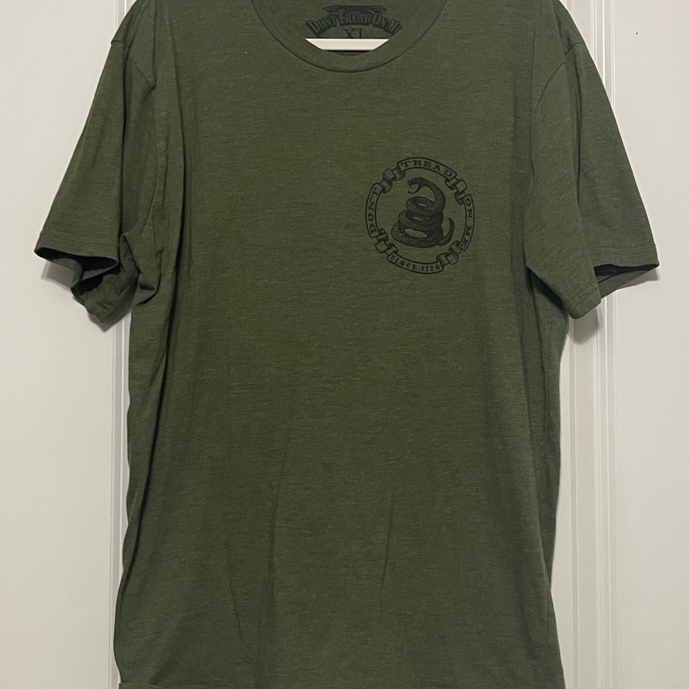 Olive Green Graphic T-Shirt